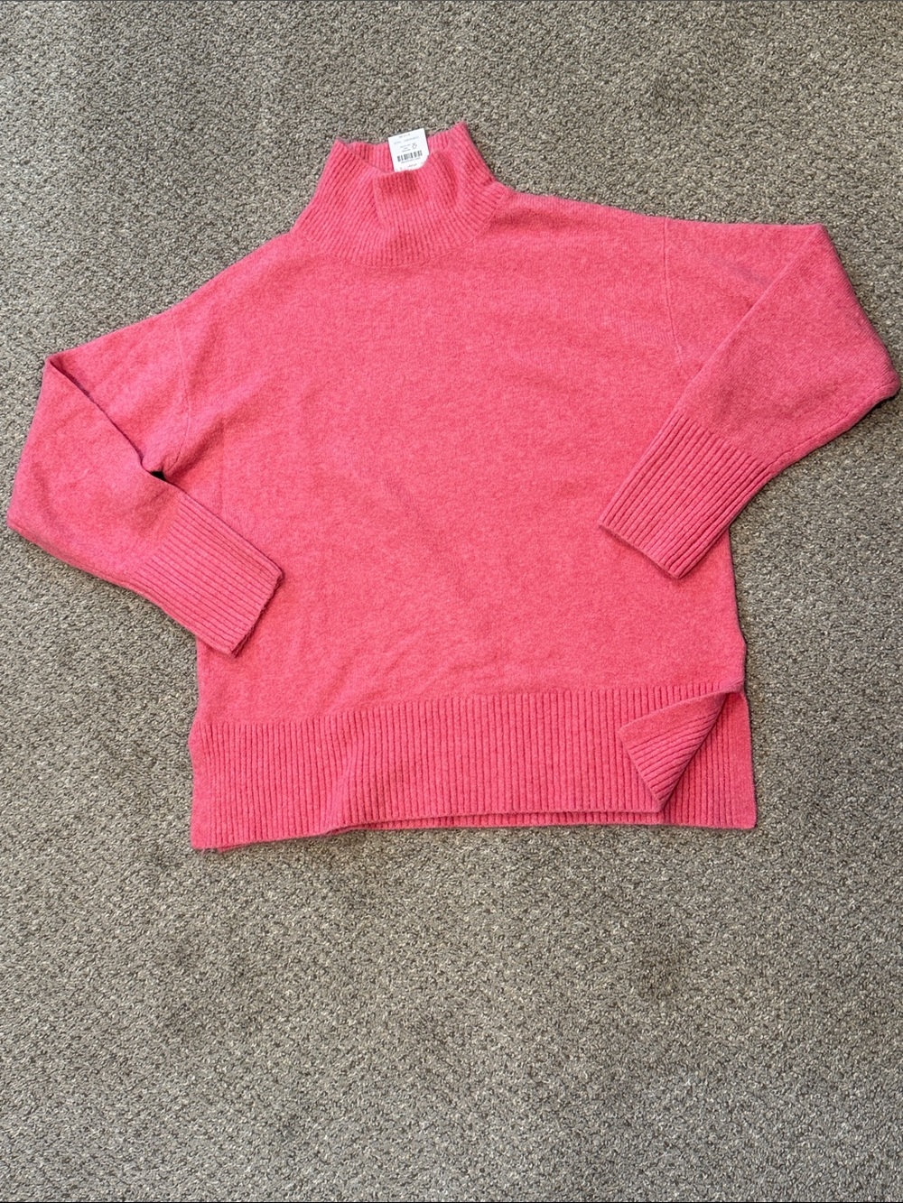 NWT J. Crew Extra Soft Pink Sweater